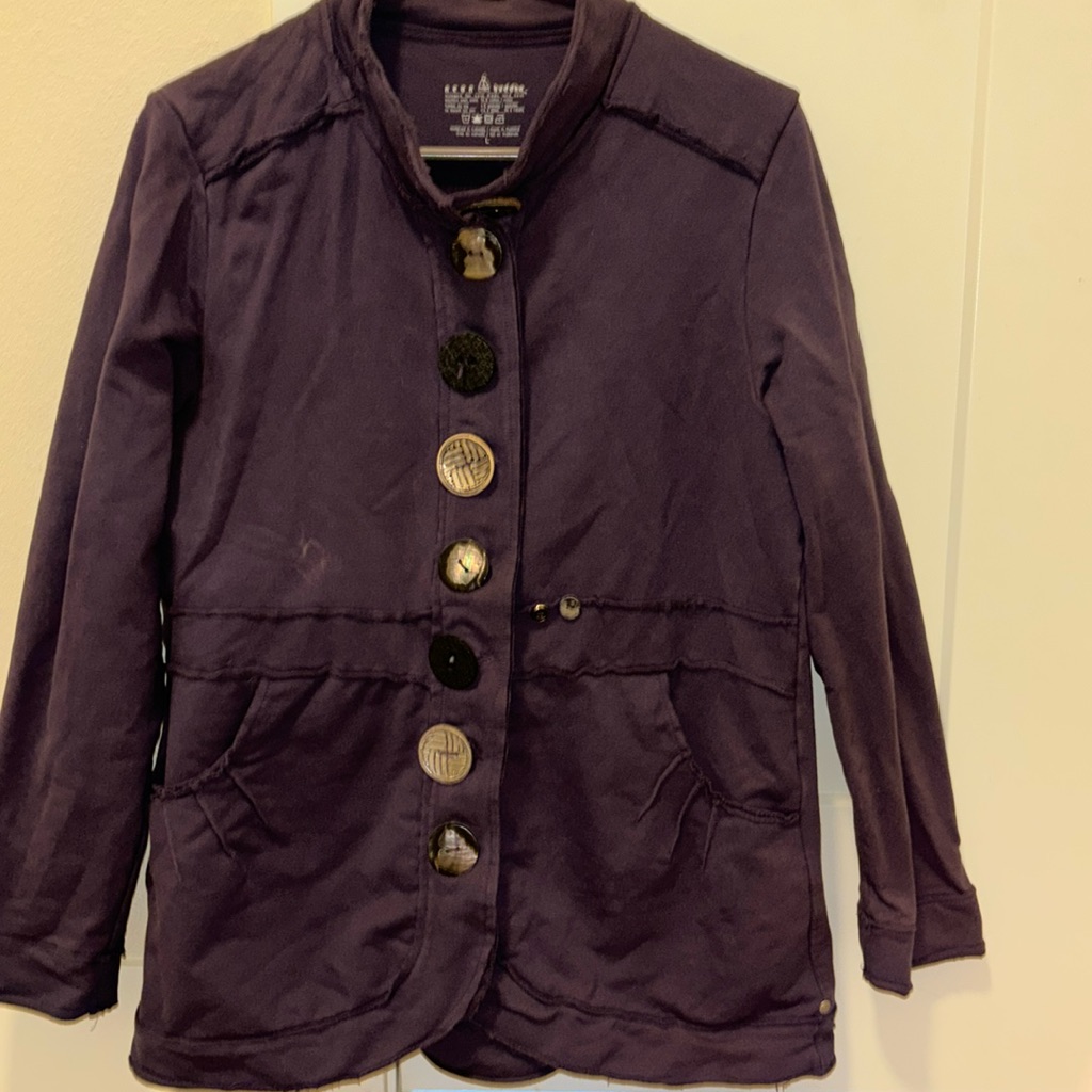 Neon Buddha Purple Utility Jacket